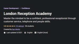 Best Overall: "London Reception Academy" (Udemy)
