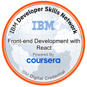 IBM Front-End Developer logo