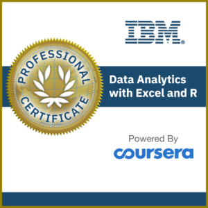 IBM Data Analytics with Excel logo