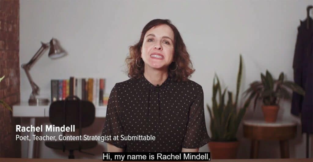 Rachel Mindell, the course instructor