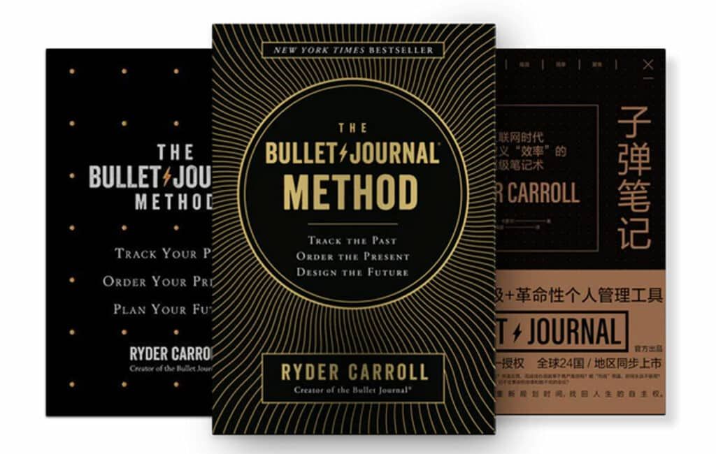 Cover of 'The Bullet Journal Method' book written by Ryder Carroll