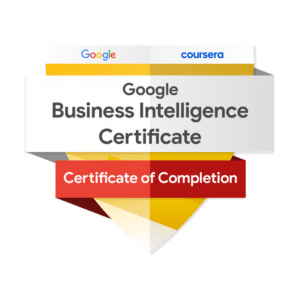 Coursera’s Google Business Intelligence logo