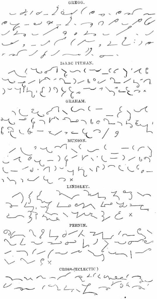 Examples of shorthand systems